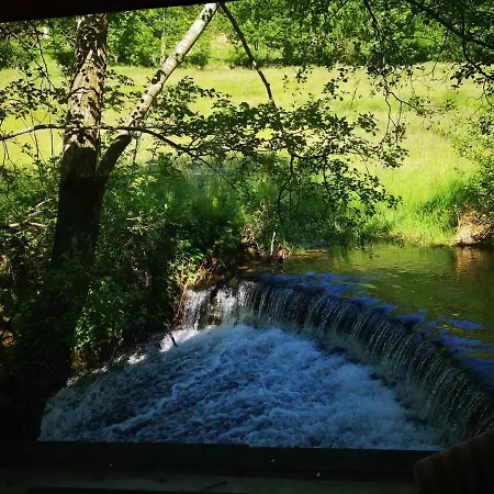 La Chapelle Moulin Traversée Par L'eau Jacuzzi Piscine Classé 5 étoiles Bourg-Argental